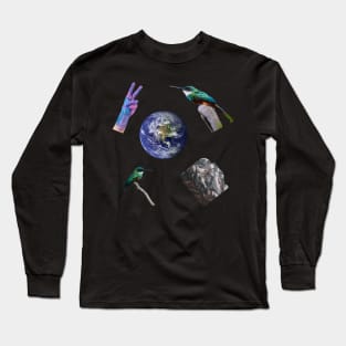 Save the planet Sticker Pack! Long Sleeve T-Shirt